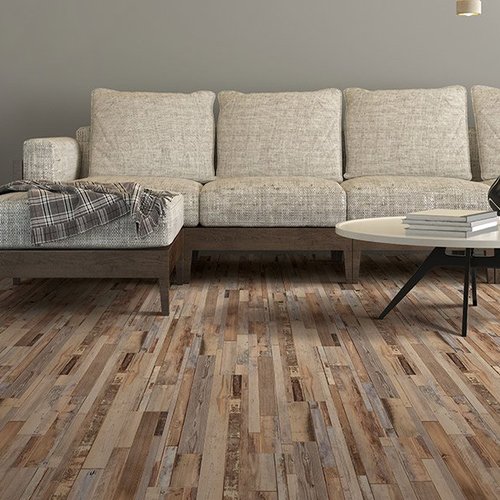 Wood look waterproof flooring in Godfrey IL from Jerseyville Carpet & Furniture Galleries